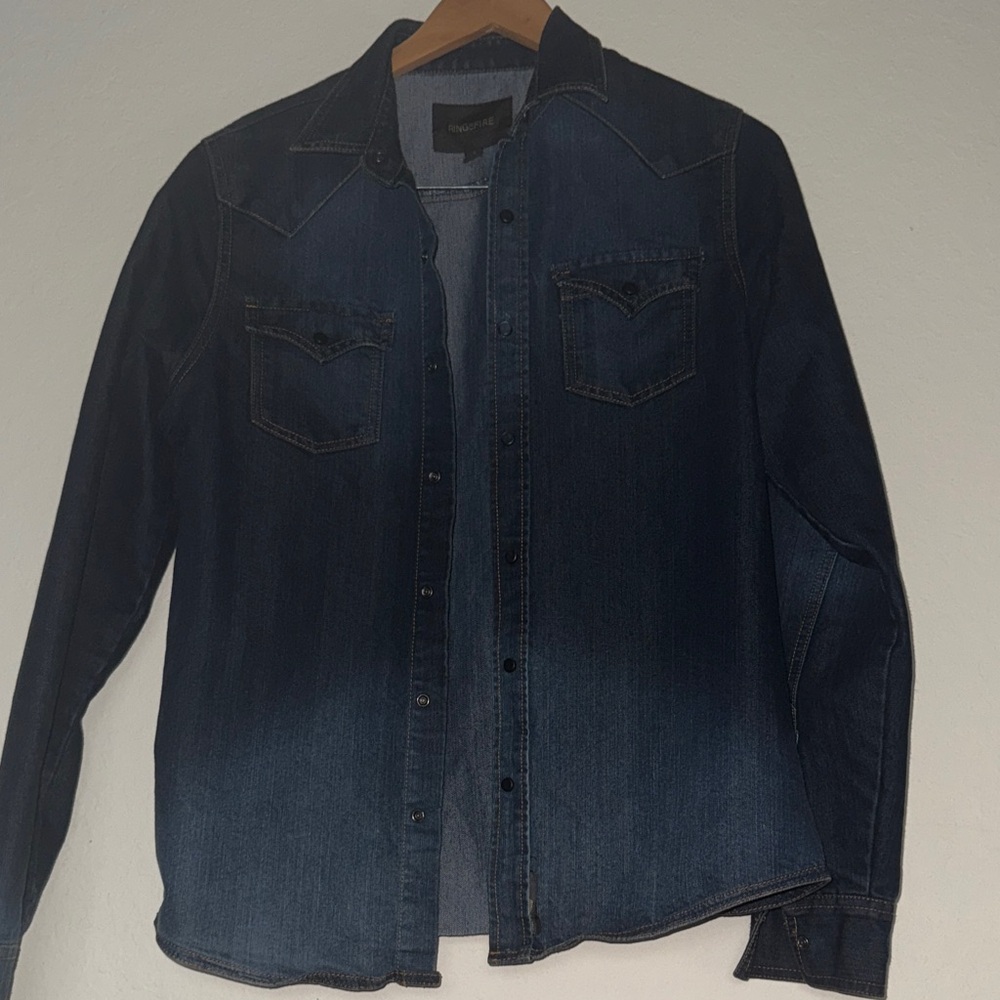 Ring of Fire Indigo Denim Shirt